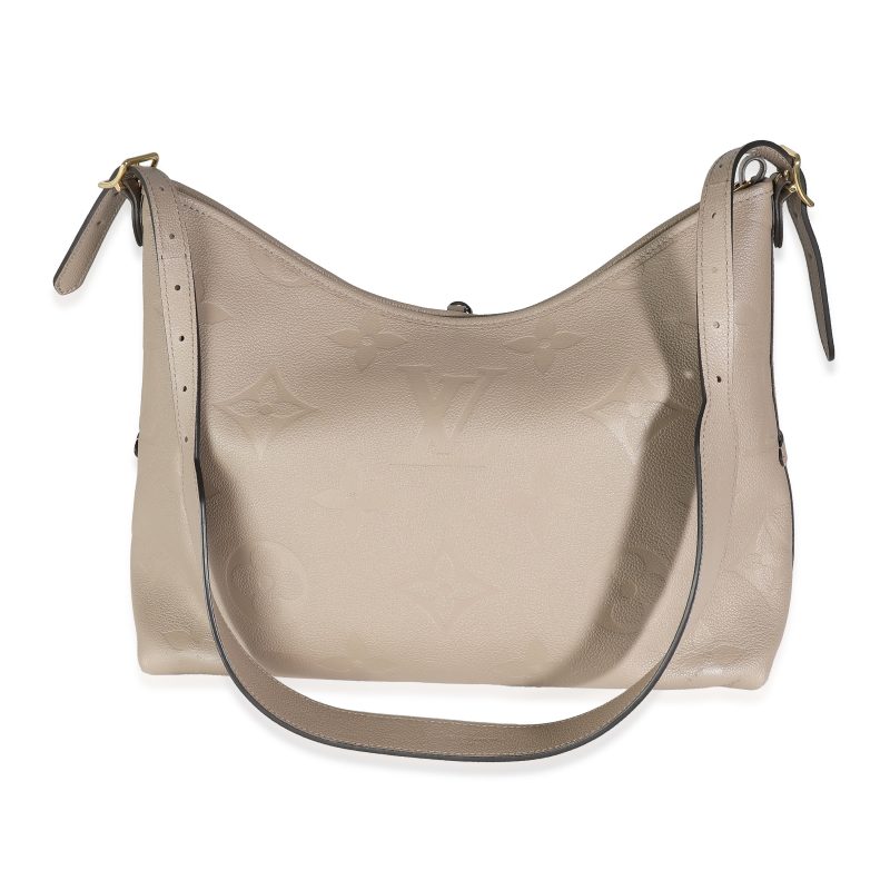 Louis Vuitton Turtledove Monogram Empreinte CarryAll MM - Barde - Image 2
