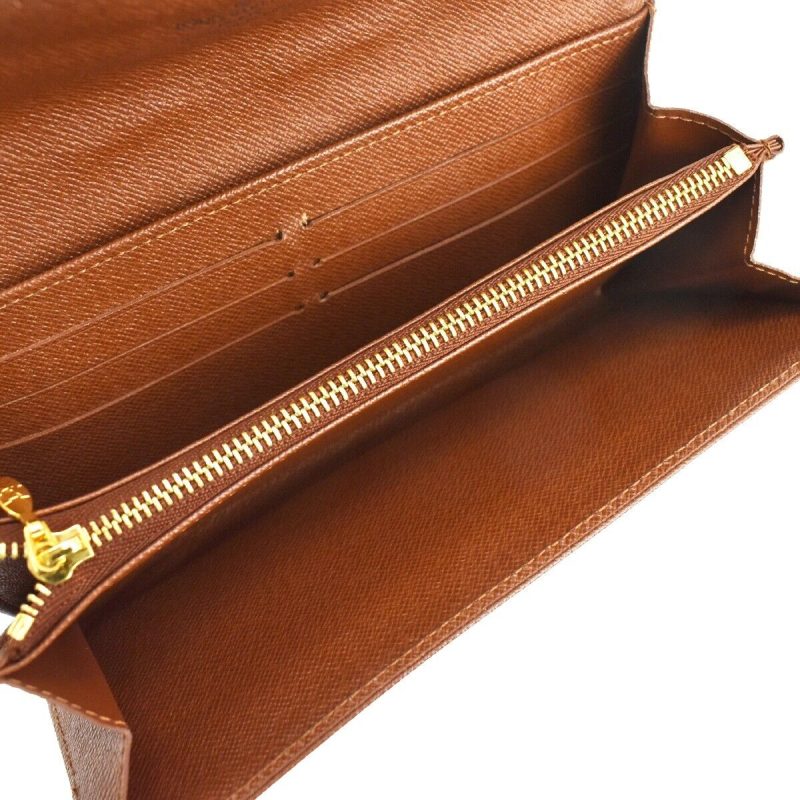 Louis Vuitton Sarah  Canvas Wallet - Barde - Image 5