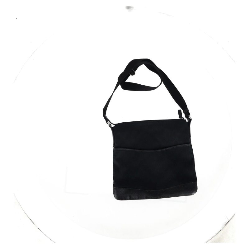 Gucci GG Crossbody Bag in Black Canvas - Barde