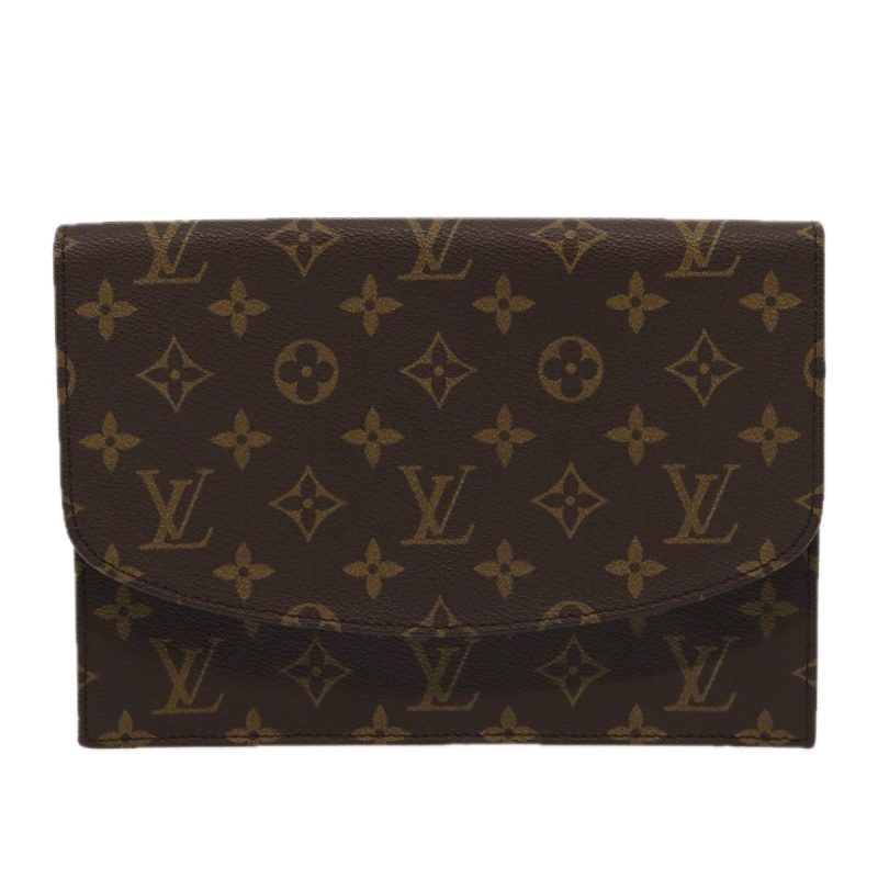 Louis Vuitton Pochette Rabat  Canvas Clutch Bag - Barde