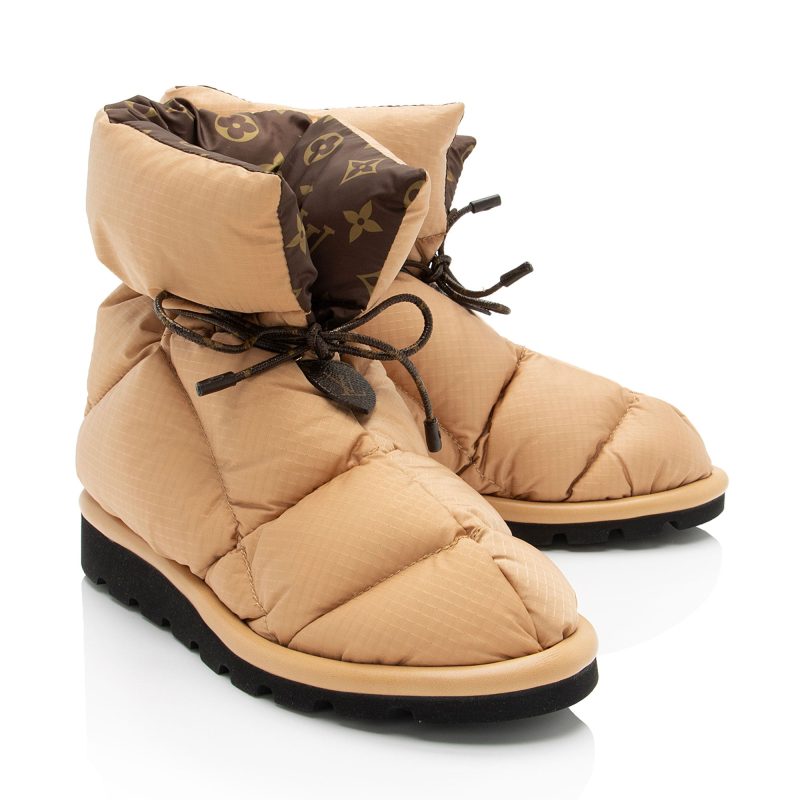 Louis Vuitton Monogram Nylon Pillow Comfort Boots - Barde - Image 2