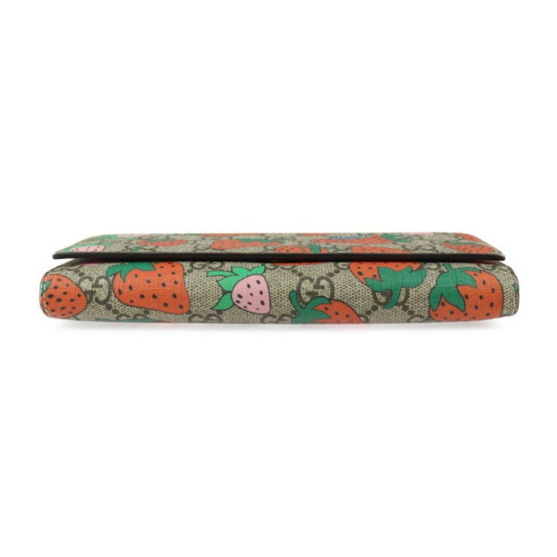 Gucci Strawberry  Canvas Wallet  () - Barde - Image 3