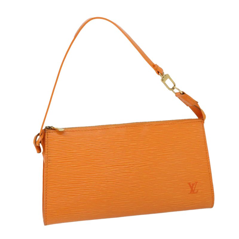 Louis Vuitton Pochette Accessoire  Leather Clutch Bag - Barde
