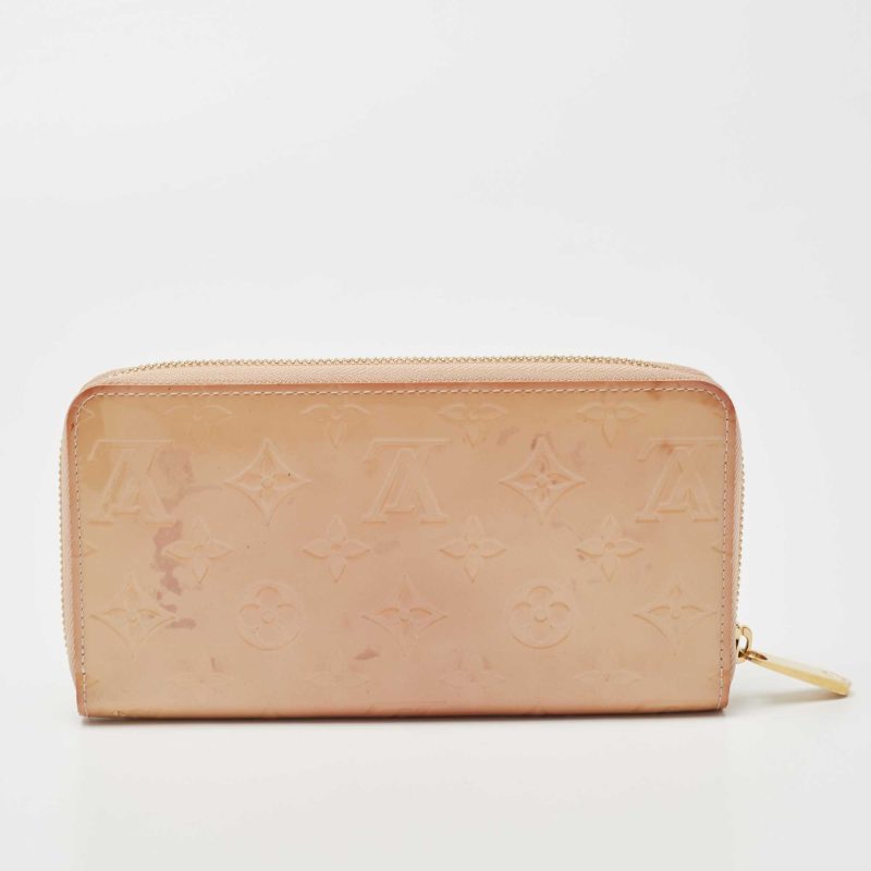Louis Vuitton Noisette Monogram Vernis Zippy Wallet.. - Barde - Image 6