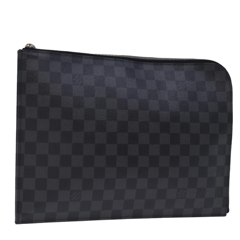 Louis Vuitton Pochette Jour  Canvas Clutch Bag - Barde