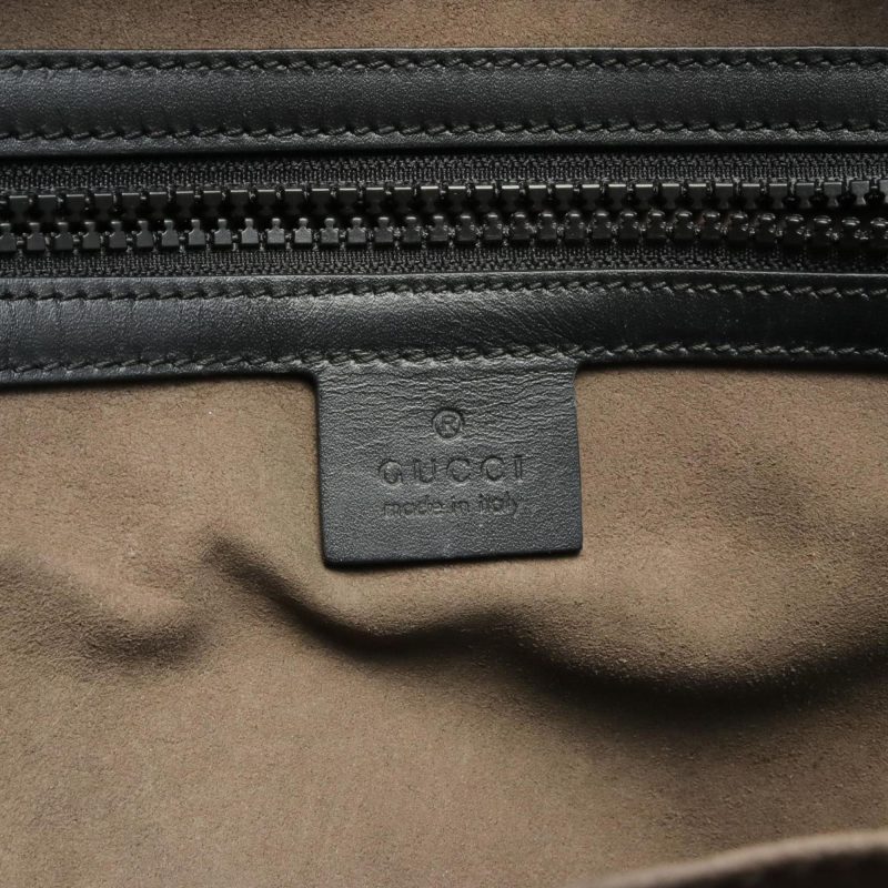 Gucci   Coated Canvas Leather Backpack (Pre-Owned) - Barde - Image 4