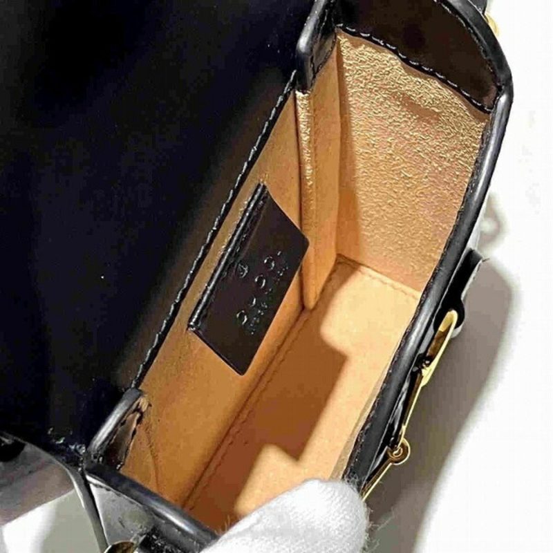 Gucci   Leather Shoulder Bag (Pre-Owned) - Barde - Image 6