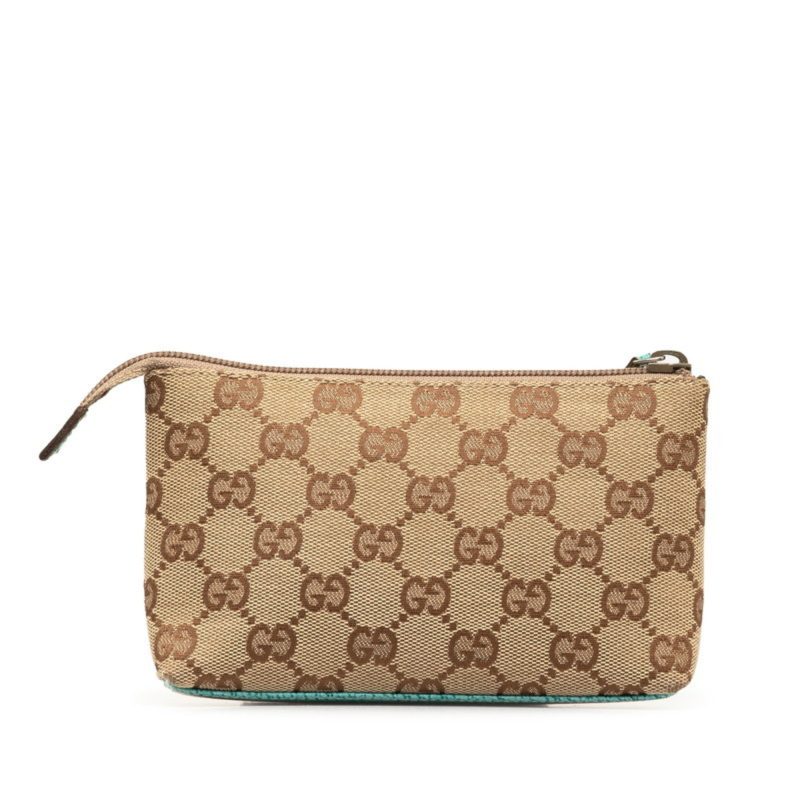 Gucci Gg Canvas  blue Gg Canvas Pouch (Pre-Owned) - Barde - Image 3