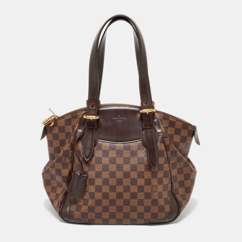 Louis Vuitton Damier Ebene Canvas Verona Mm Bag - Barde