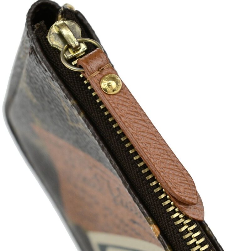 Louis Vuitton Pochette Clés  Canvas Clutch Bag - Barde - Image 6