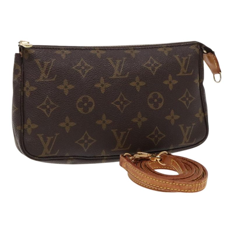 Louis Vuitton Pochette Accessoire  Canvas Clutch Bag - Barde