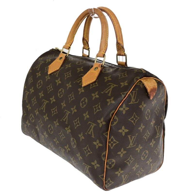 Louis Vuitton Speedy 30  Canvas Handbag - Barde - Image 4