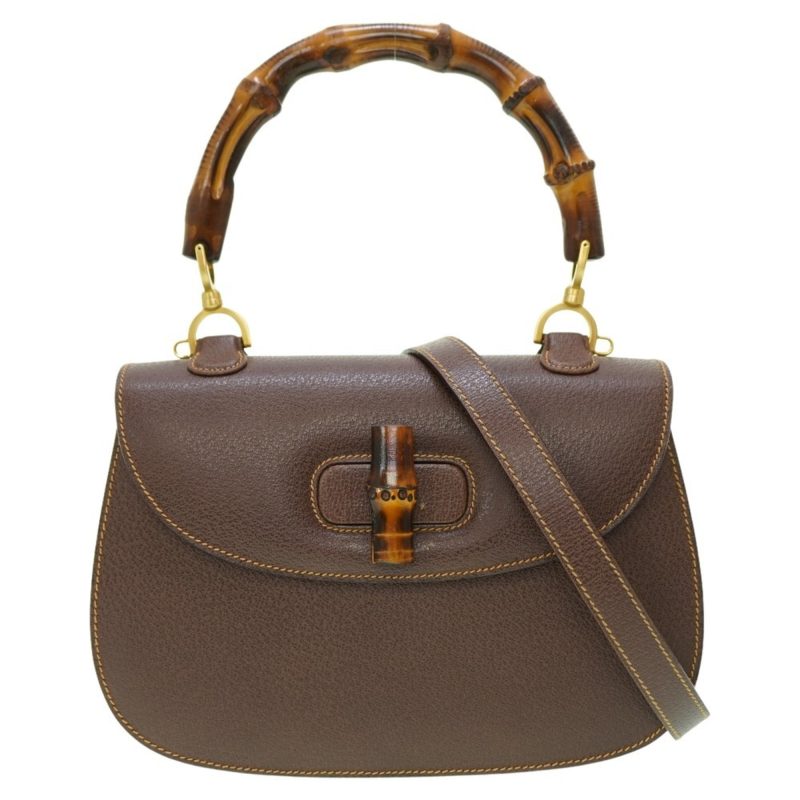 Gucci  Leather Handbag (Pre-Owned) - Barde