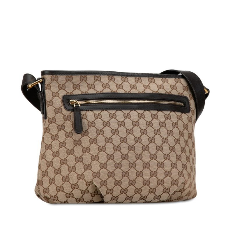 Gucci   Canvas Leather Shoulder Bag (Pre-Owned) - Barde - Image 2