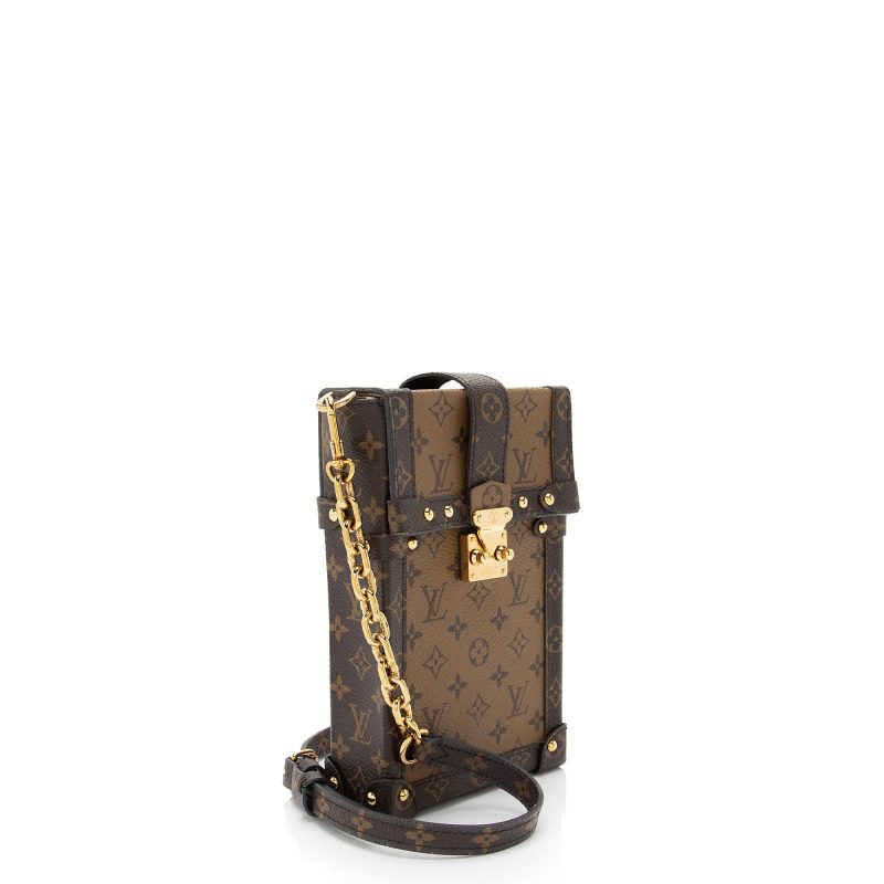Louis Vuitton Reverse Monogram Pochette Trunk Vertical Shoulder Bag - Barde - Image 2