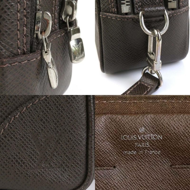 Louis Vuitton Pavel  Leather Clutch Bag - Barde - Image 4