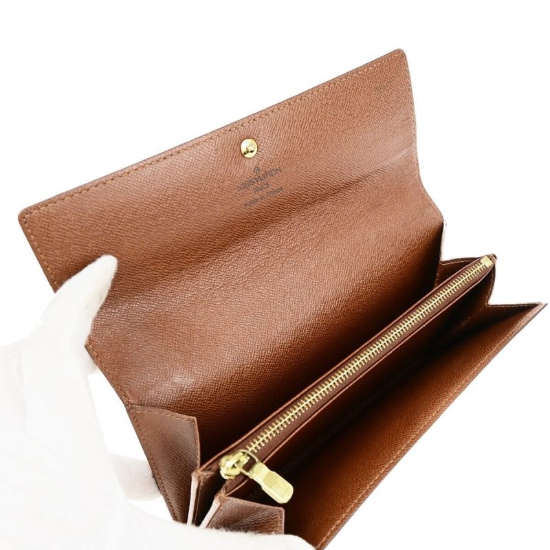 Louis Vuitton Sarah  Canvas Wallet - Barde - Image 5