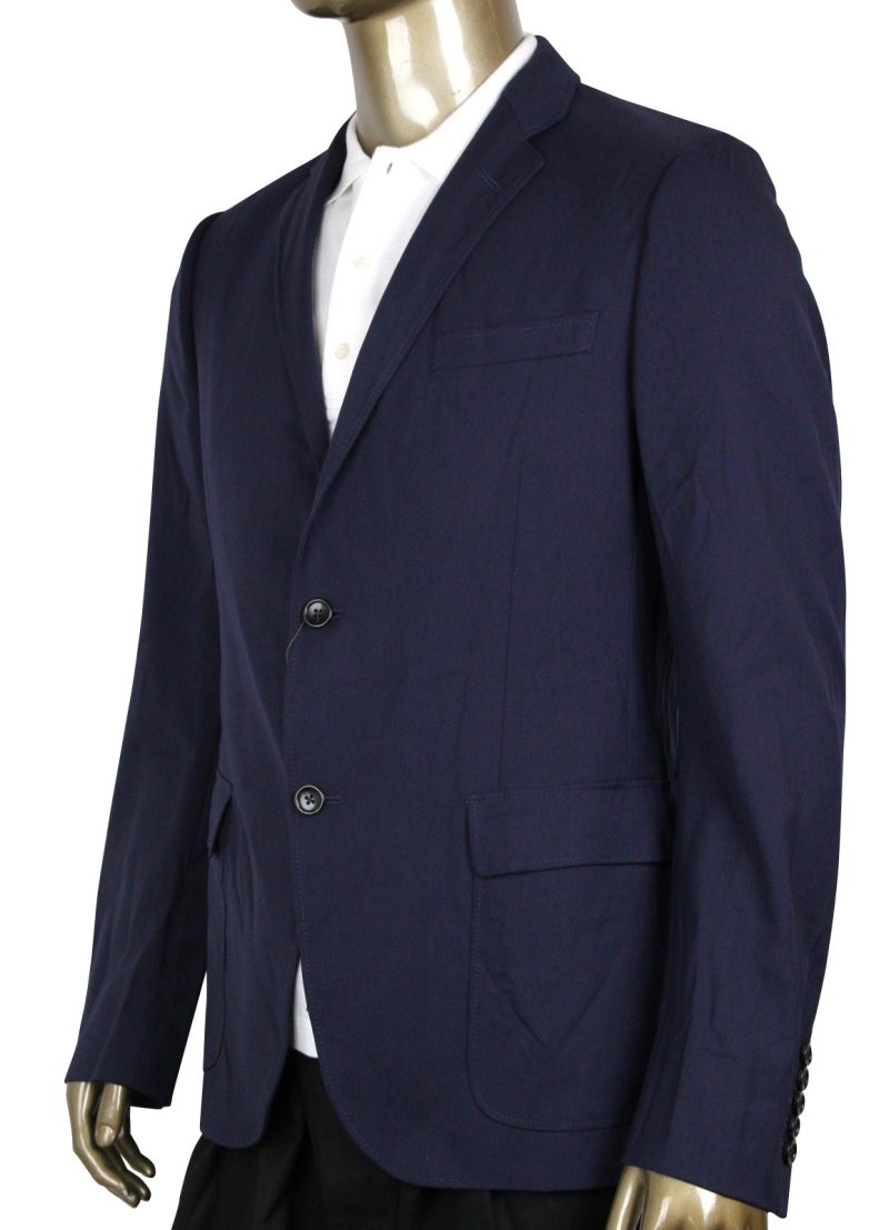 Gucci Men's Formal 2 Buttons blue Poly / Wool / Elastane Jacket - Barde - Image 3