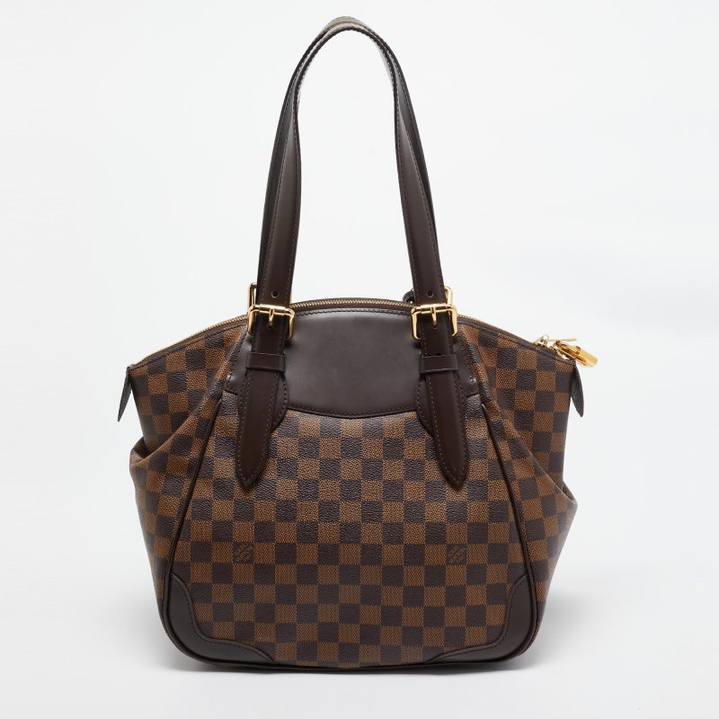 Louis Vuitton Damier Ebene Canvas Verona Mm Bag - Barde