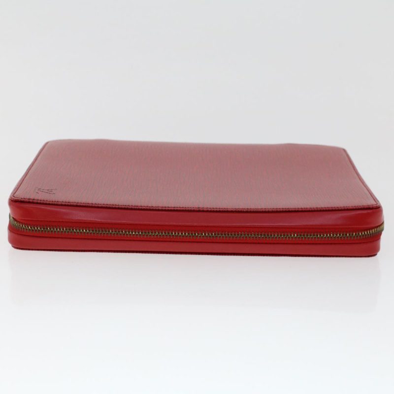 Louis Vuitton Pochette Leather Clutch Bag - Barde - Image 4