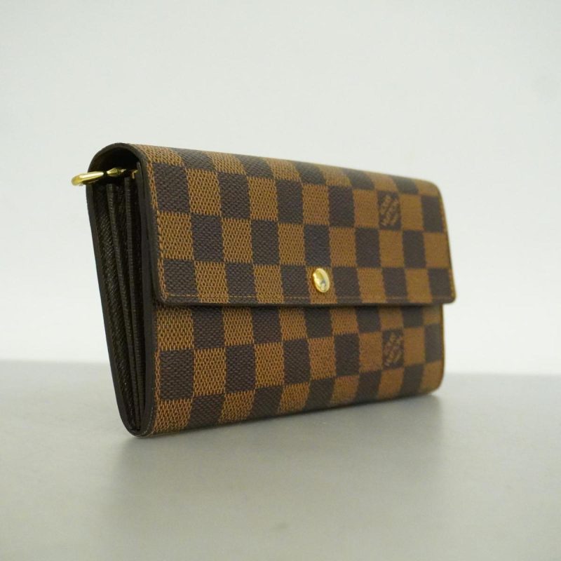 Louis Vuitton Portefeuille Sarah  Canvas Wallet - Barde - Image 4