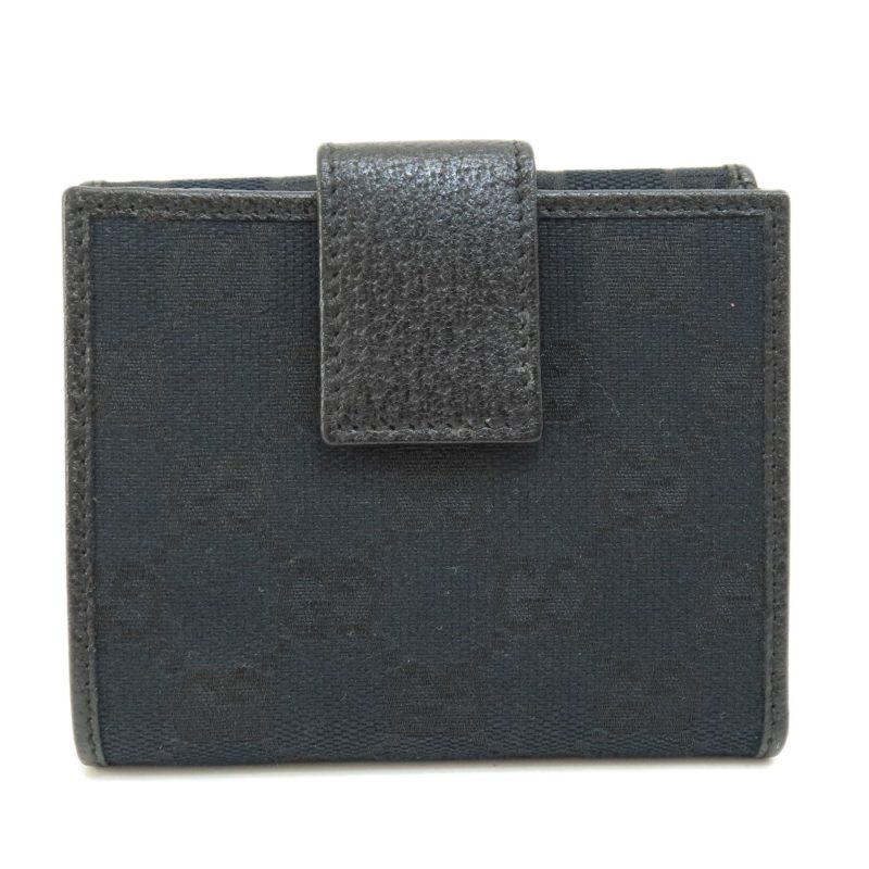 Gucci  Canvas Leather Wallet (Bi-Fold) (Pre-Owned) - Barde - Image 2