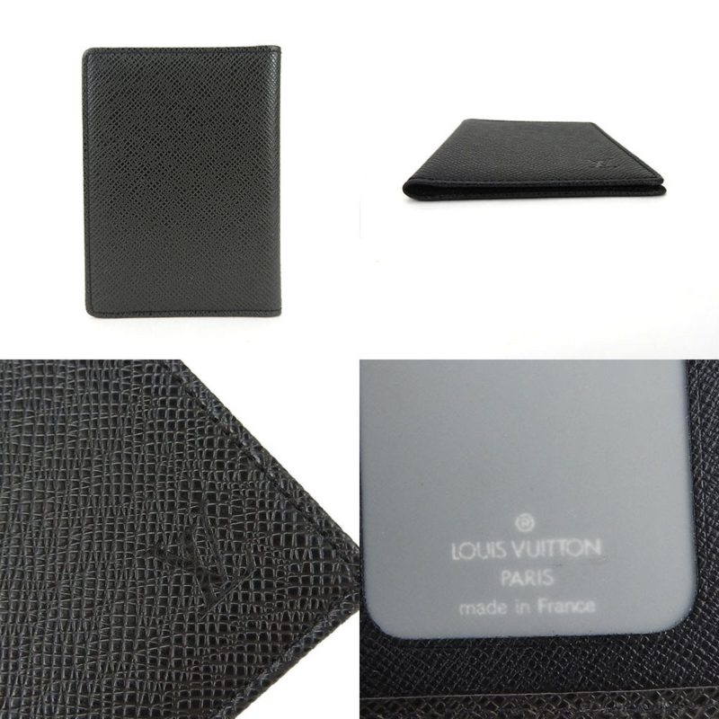 Louis Vuitton Porte Carte Double  Leather Wallet - Barde - Image 4