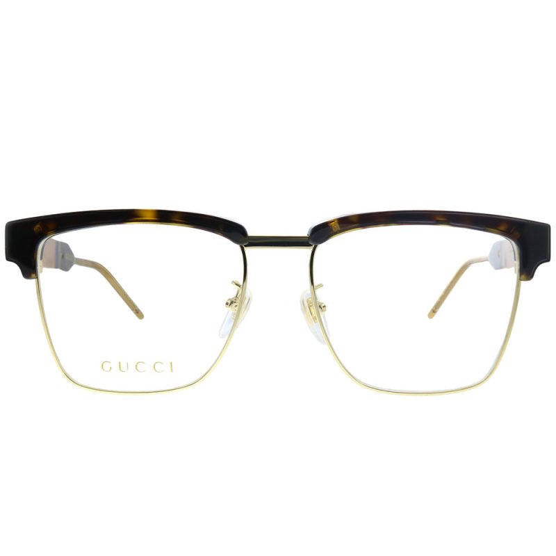 Gucci  GG 0605O 002 Unisex Square Eyeglasses 52mm - Barde - Image 2