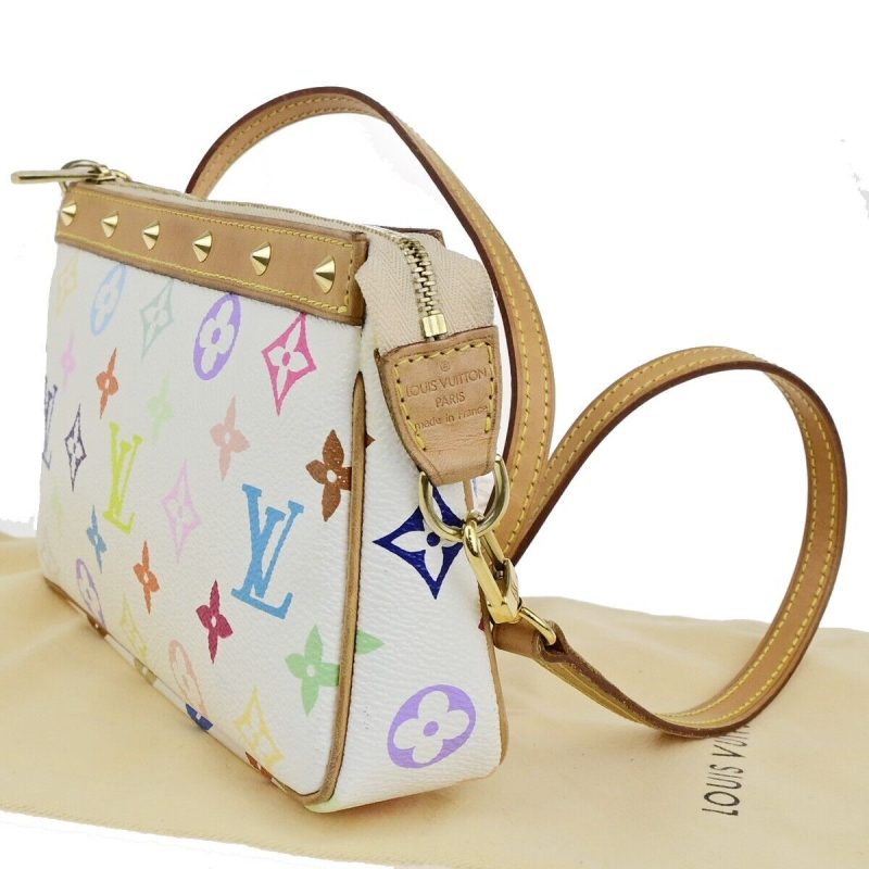 Louis Vuitton Pochette Accessoire  Canvas Clutch Bag - Barde - Image 3