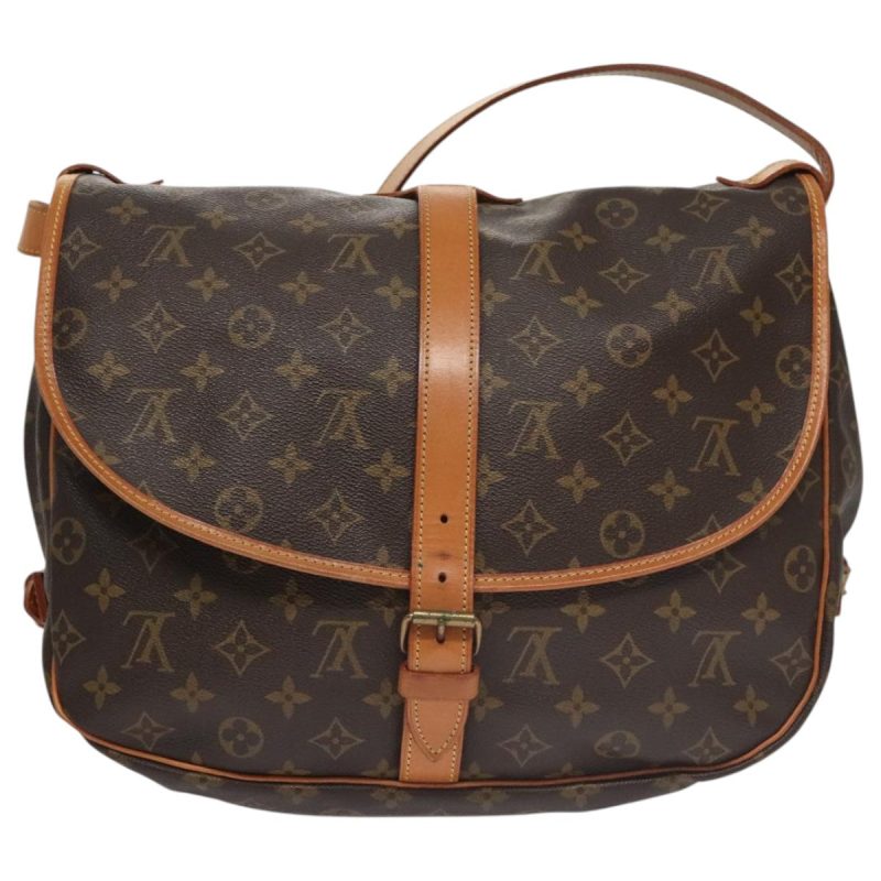Louis Vuitton Saumur  Canvas Shoulder Bag - Barde - Image 2