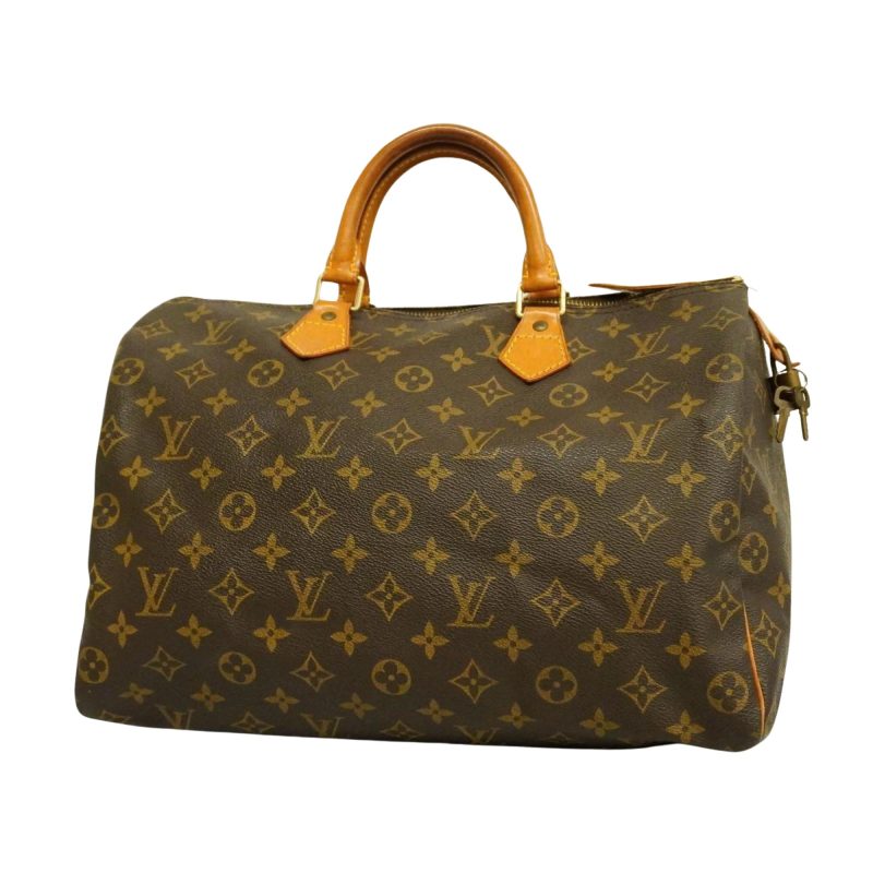 Louis Vuitton Speedy 35  Canvas Handbag - Barde - Image 2