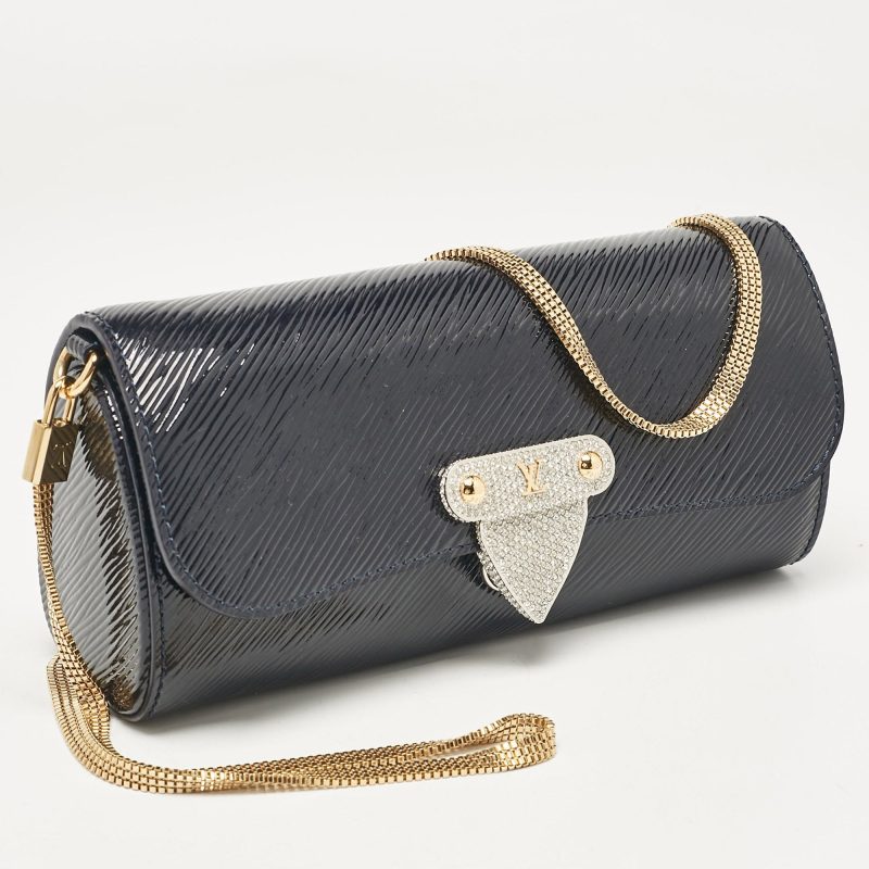Louis Vuitton Navy Blue Electric Epi Leather Night Box - Barde - Image 2