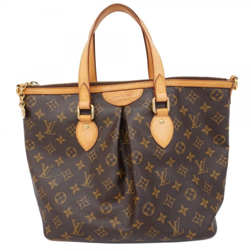 Louis Vuitton Palermo Pm  Canvas Handbag - Barde