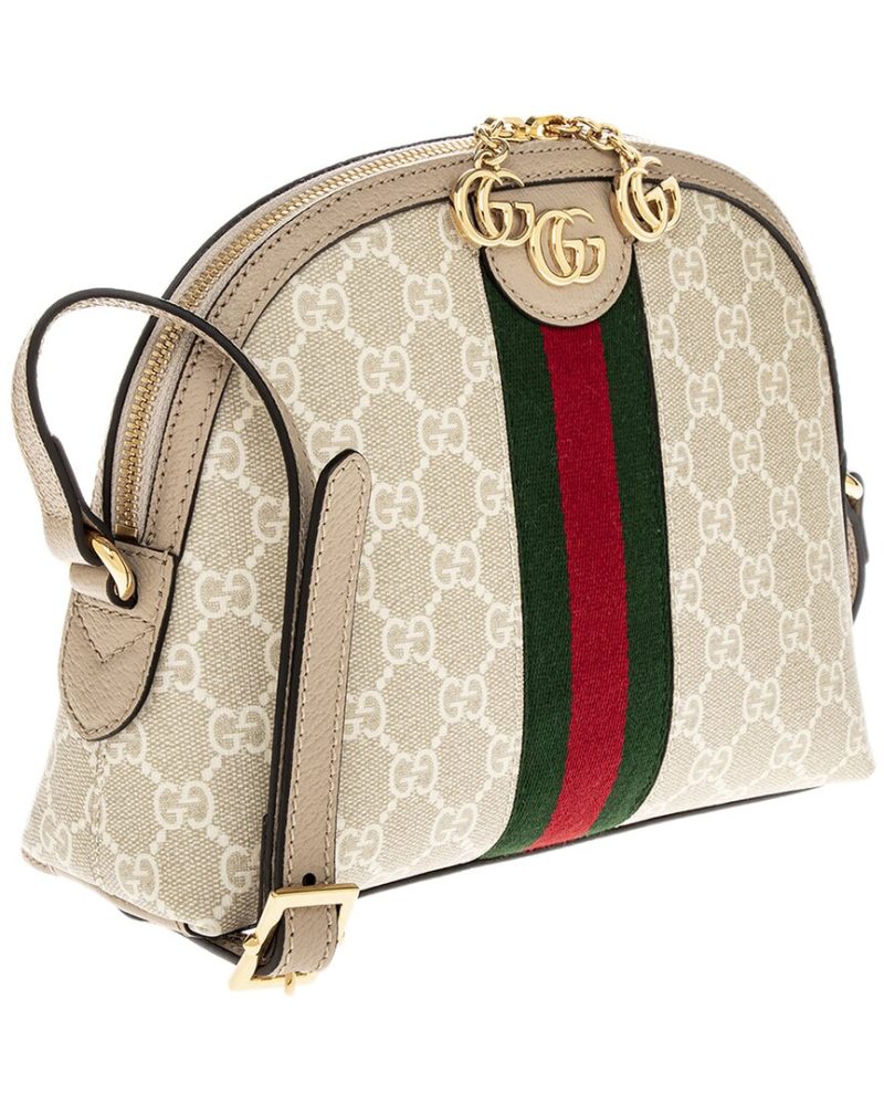 Gucci Ophidia GG Small Canvas & Leather Shoulder Bag - Barde - Image 3