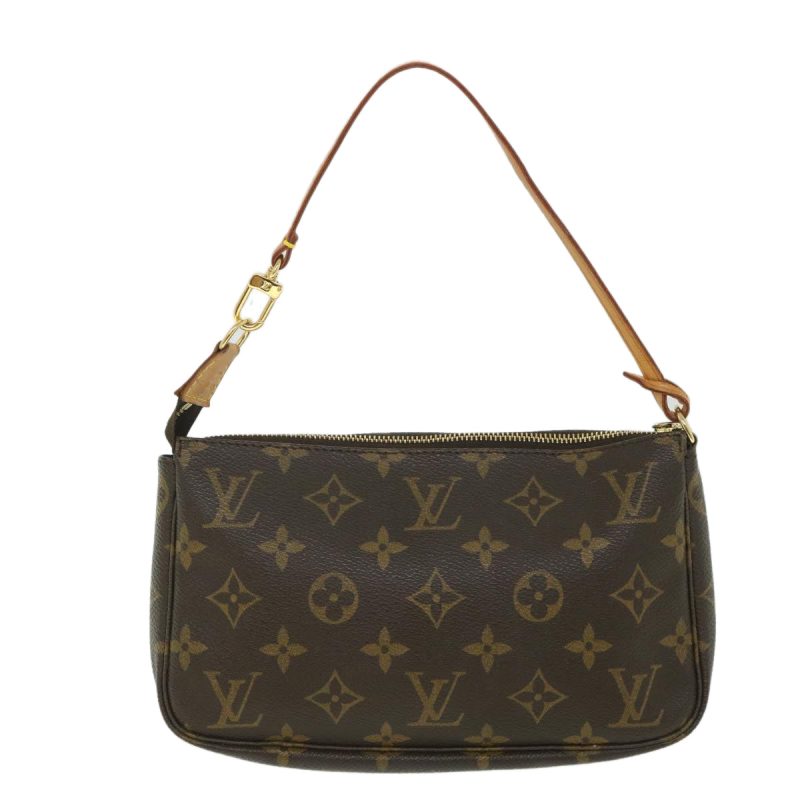 Louis Vuitton Pochette Accessoire  Canvas Clutch Bag - Barde