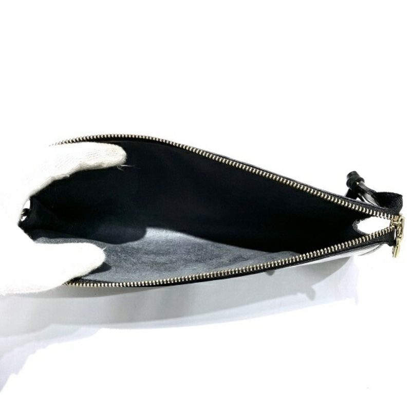 Louis Vuitton Pochette Accessoire  Leather Clutch Bag - Barde - Image 4