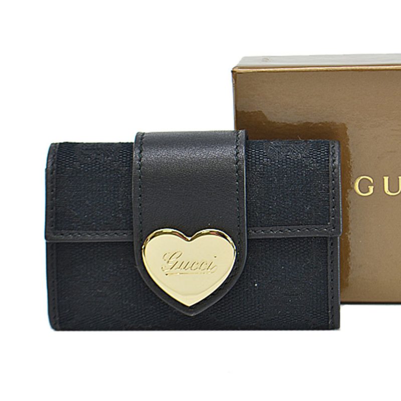 Gucci   Canvas Leather Keycase (Pre-Owned) - Barde