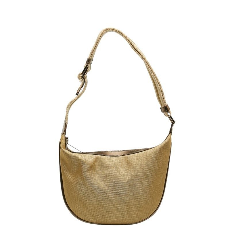 Gucci  Canvas Leather Shoulder Bag (Pre-Owned) - Barde