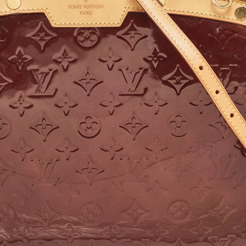 Louis Vuitton Rouge Fauviste Monogram Vernis Brea Gm Bag - Barde - Image 4