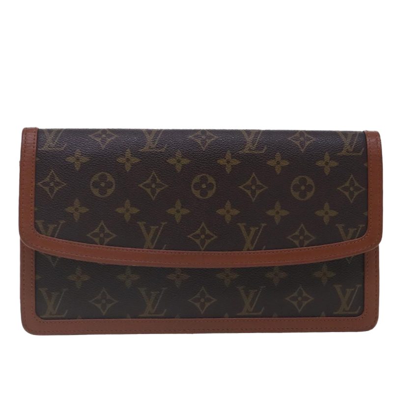 Louis Vuitton Pochette Dame  Canvas Clutch Bag - Barde