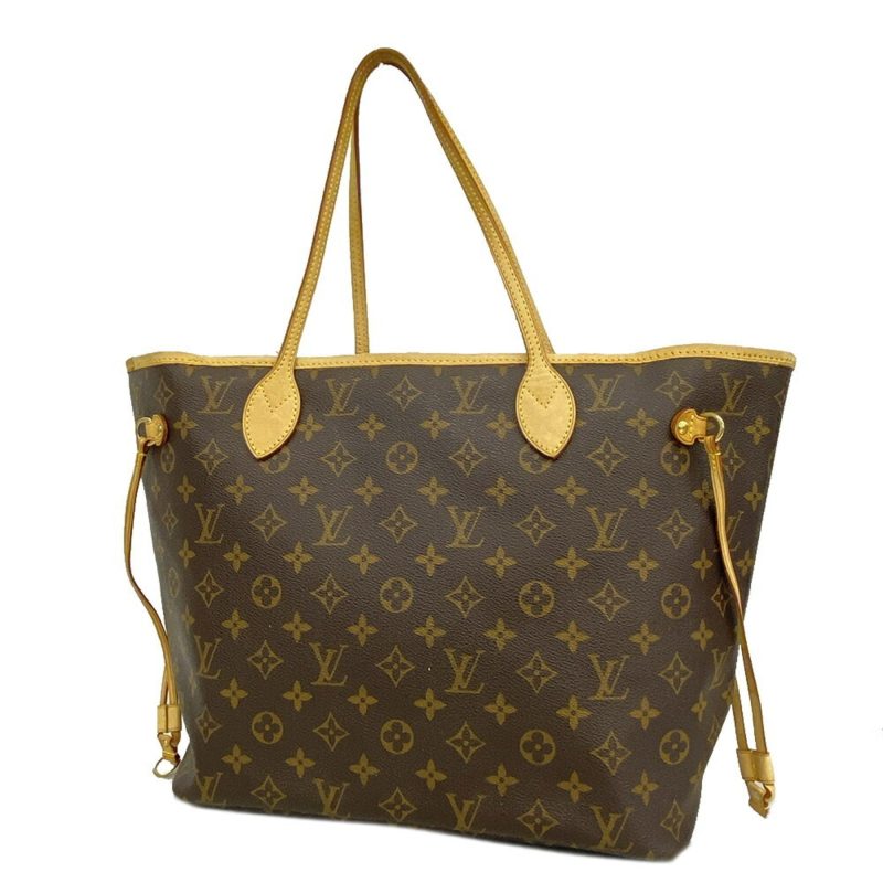 Louis Vuitton Neverfull Mm  Canvas Tote Bag - Barde