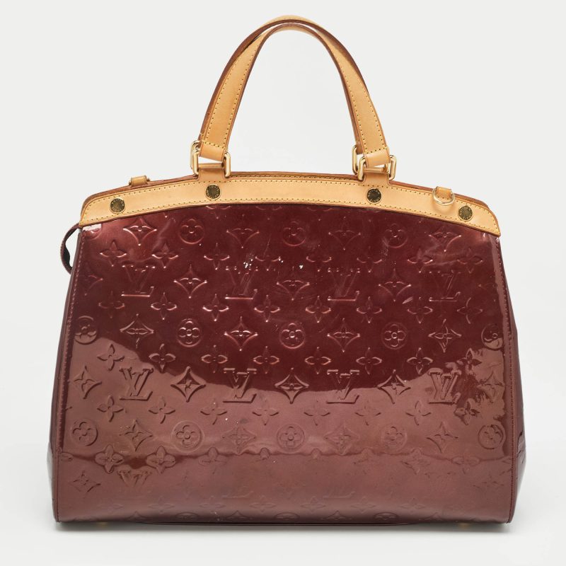 Louis Vuitton Rouge Fauviste Monogram Vernis Brea Gm Bag - Barde - Image 3