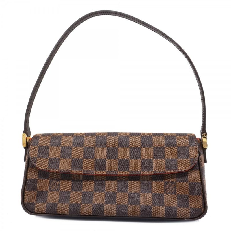 Louis Vuitton Recoleta  Canvas Handbag - Barde