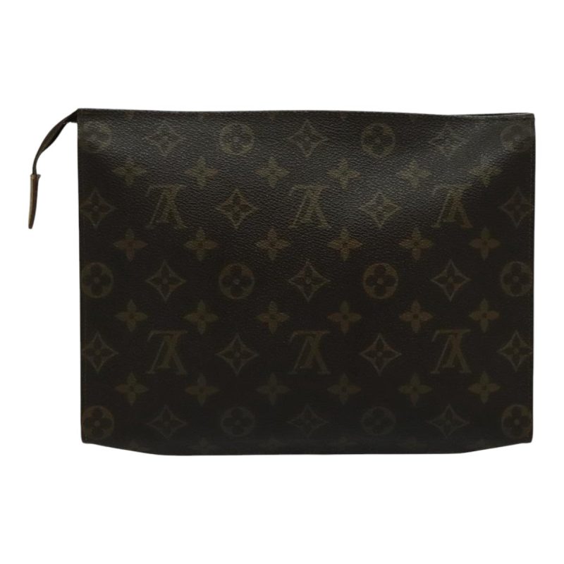 Louis Vuitton Poche Toilette  Canvas Clutch Bag - Barde - Image 2