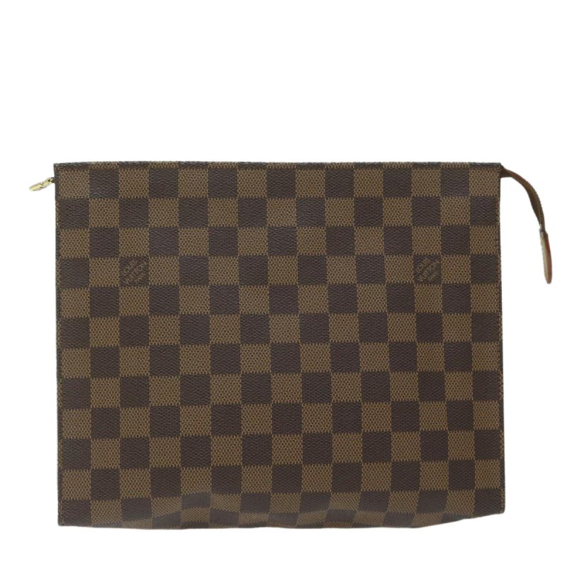 Louis Vuitton Poche Toilette  Canvas Clutch Bag - Barde