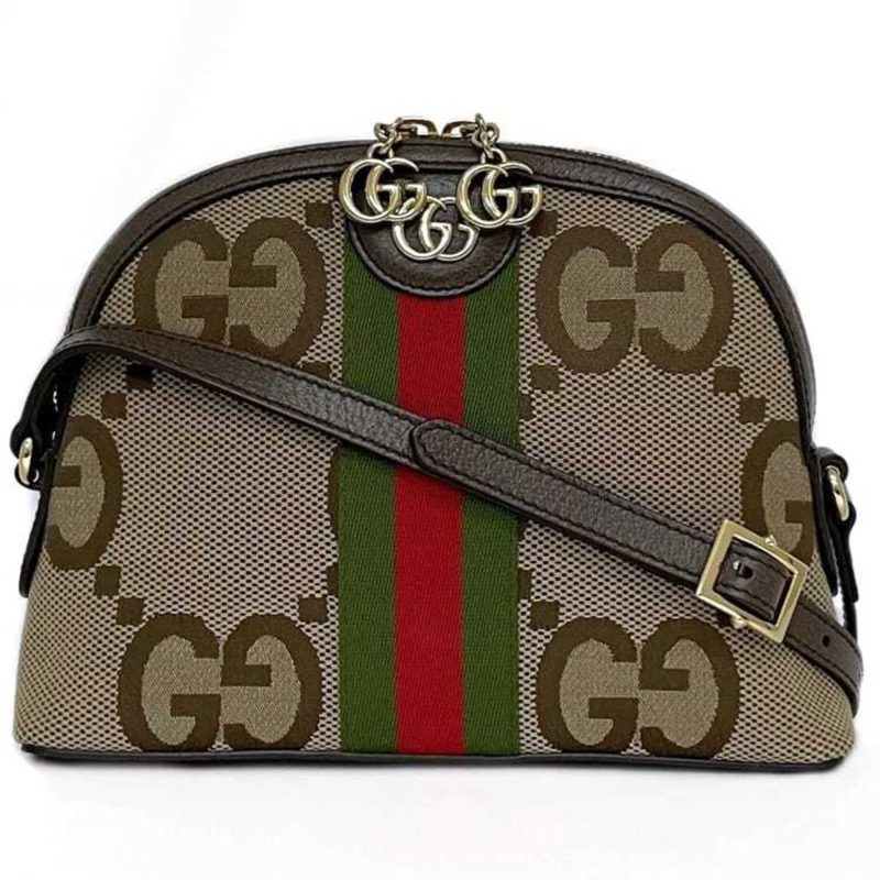 Gucci   Canvas Leather Pochette Shoulder Bag (Pre-Owned) - Barde