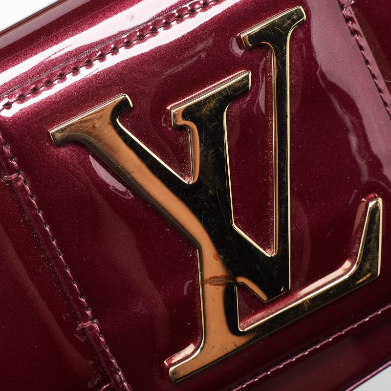 Louis Vuitton Rouge Fauviste Vernis Sobe Clutch - Barde - Image 6