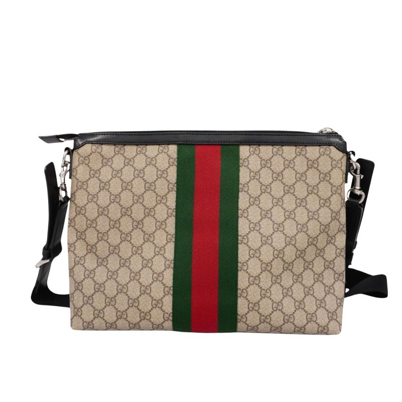 Gucci Messenger  Canvas Shoulder Bag () - Barde - Image 2