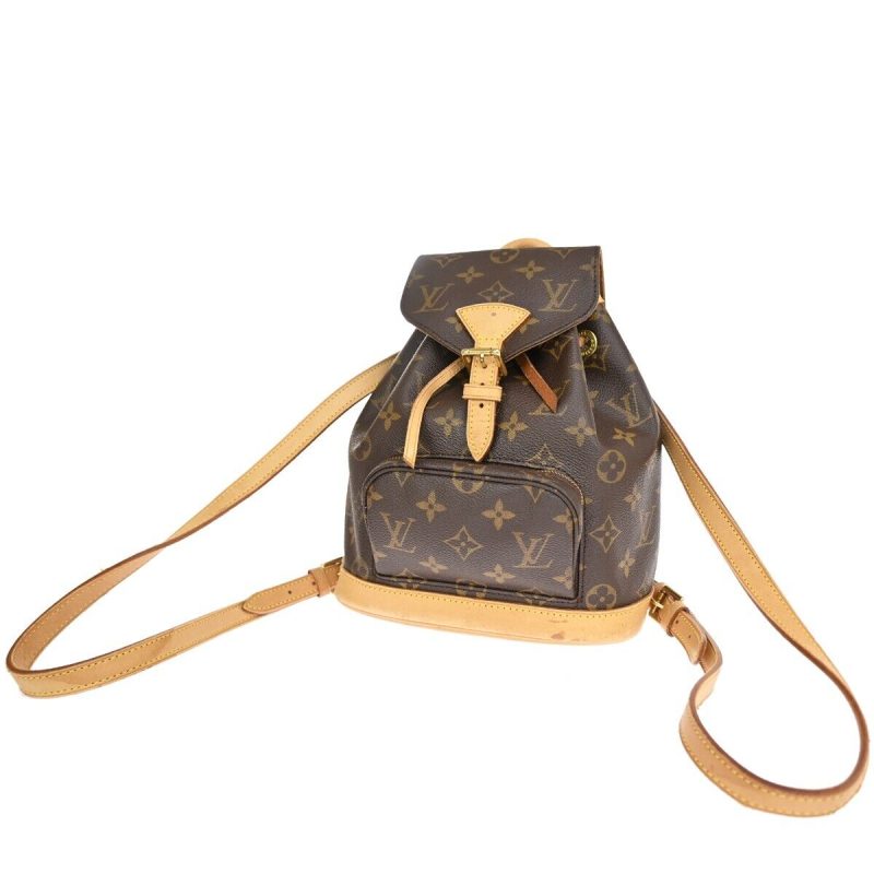 Louis Vuitton Montsouris  Canvas Backpack Bag - Barde