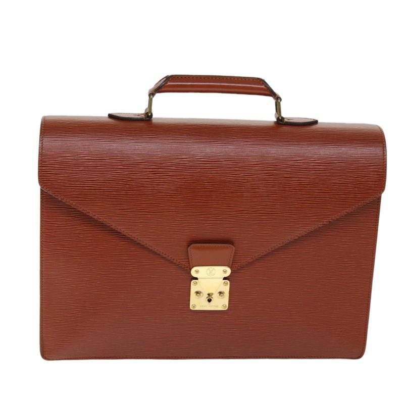 Louis Vuitton Serviette Conseiller  Leather Briefcase Bag - Barde